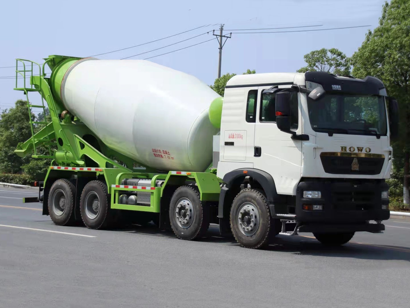 12-Cubic-Meter Concrete Mixer Truck 2