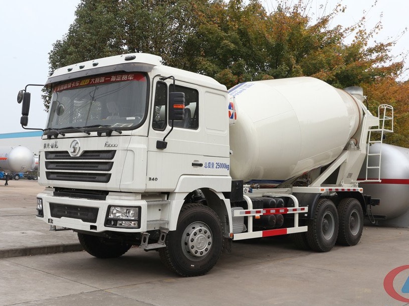 -Cubic-Meter Concrete Mixer Truck