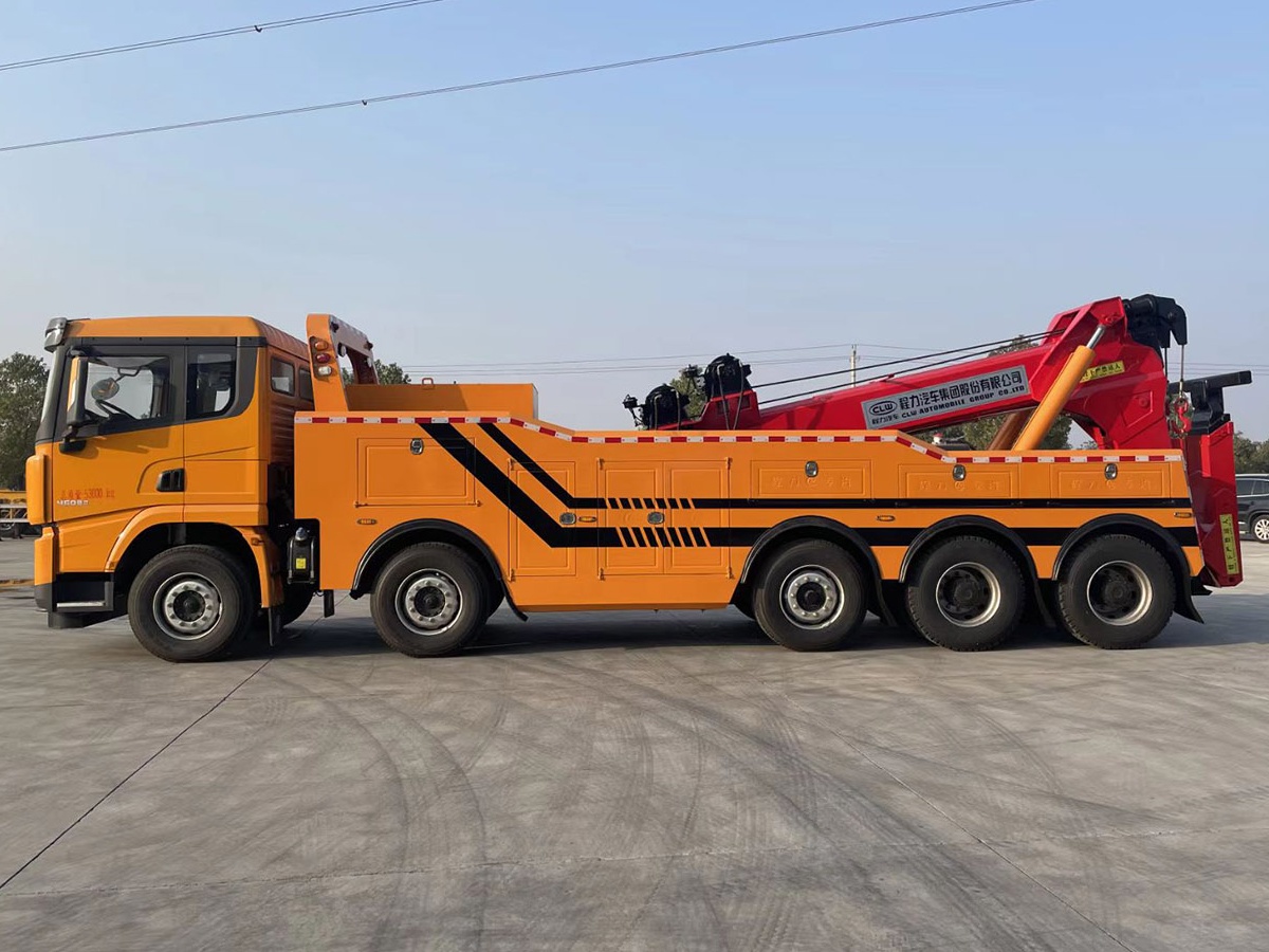 5-axle single-trailer recovery vehicle 2
