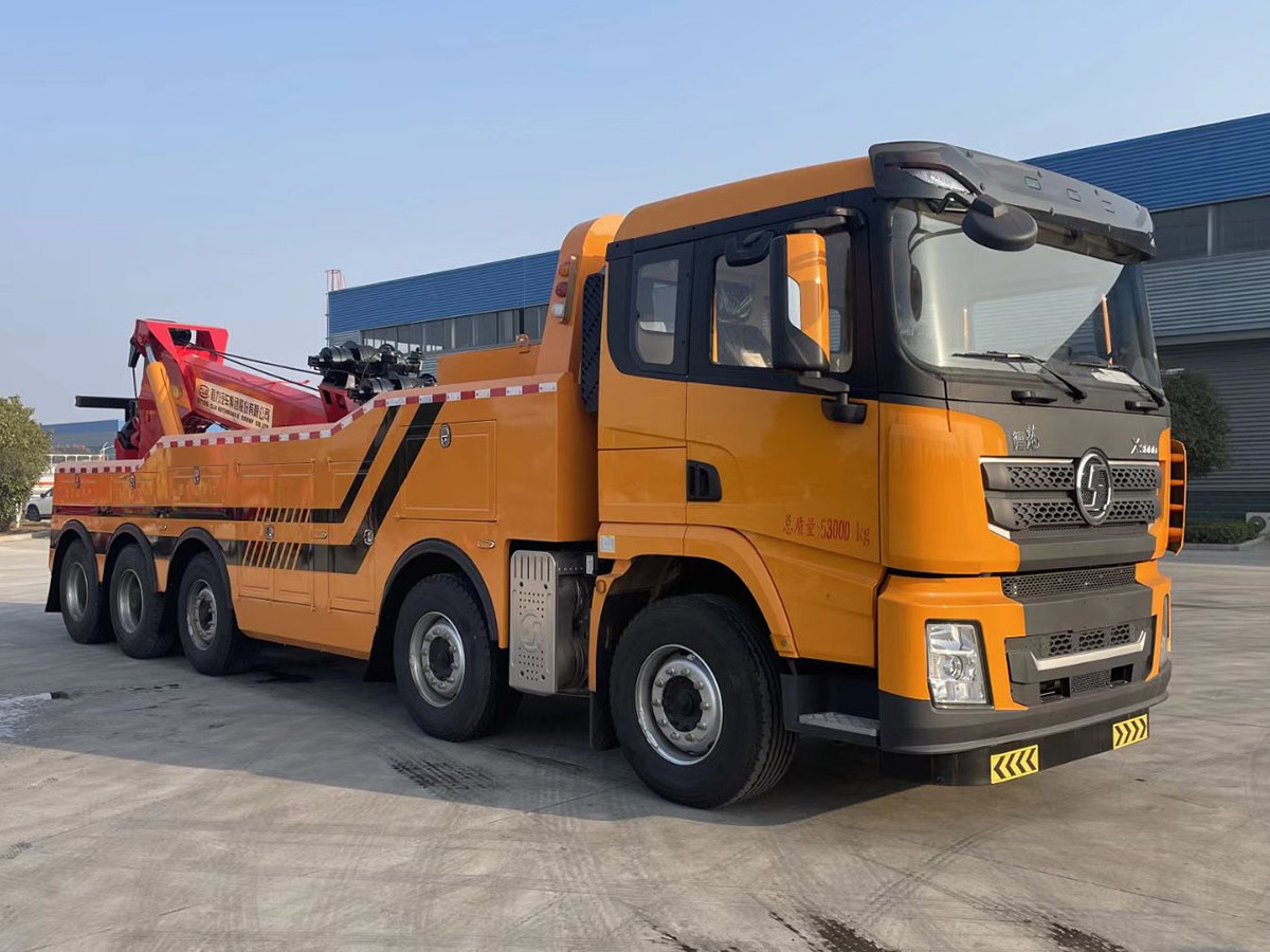 5-axle single-trailer recovery vehicle 3