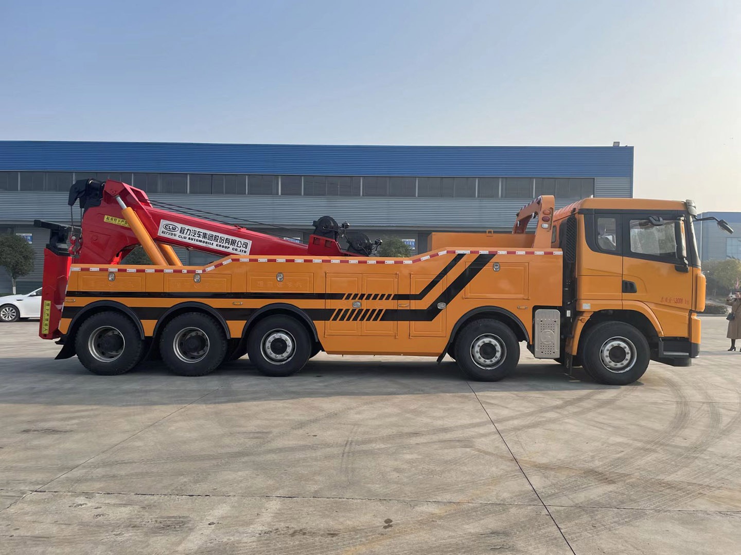 5-axle single-trailer recovery vehicle 4