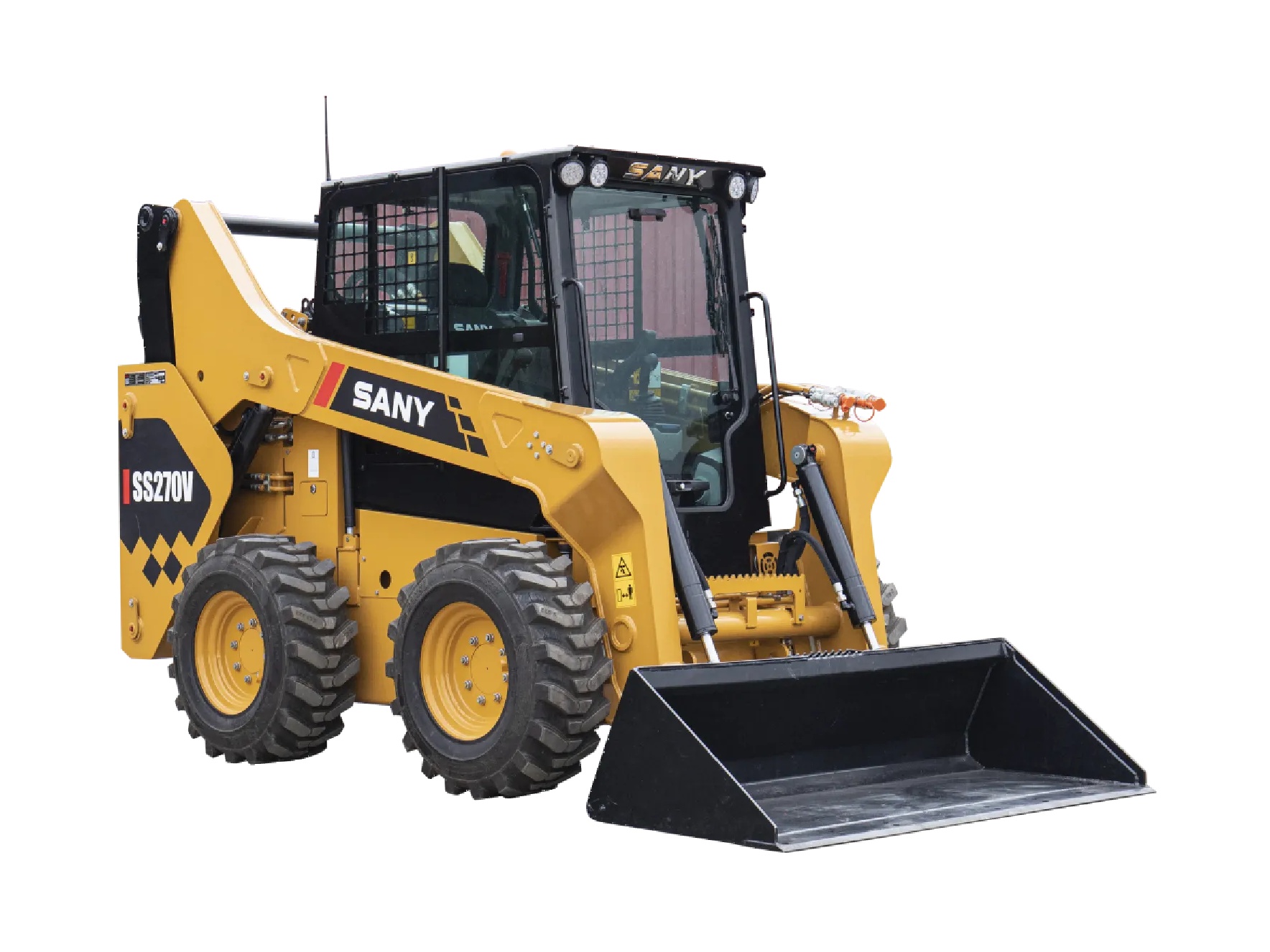 Wheeled skid-steer loader 4