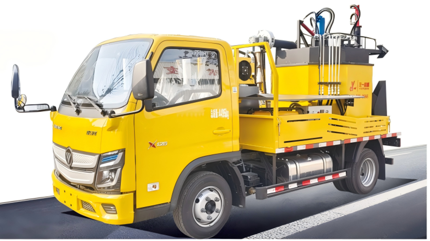 SYL5041TXB6 Single-Drum Asphalt Pavement Hot Recycling and Repair Machine