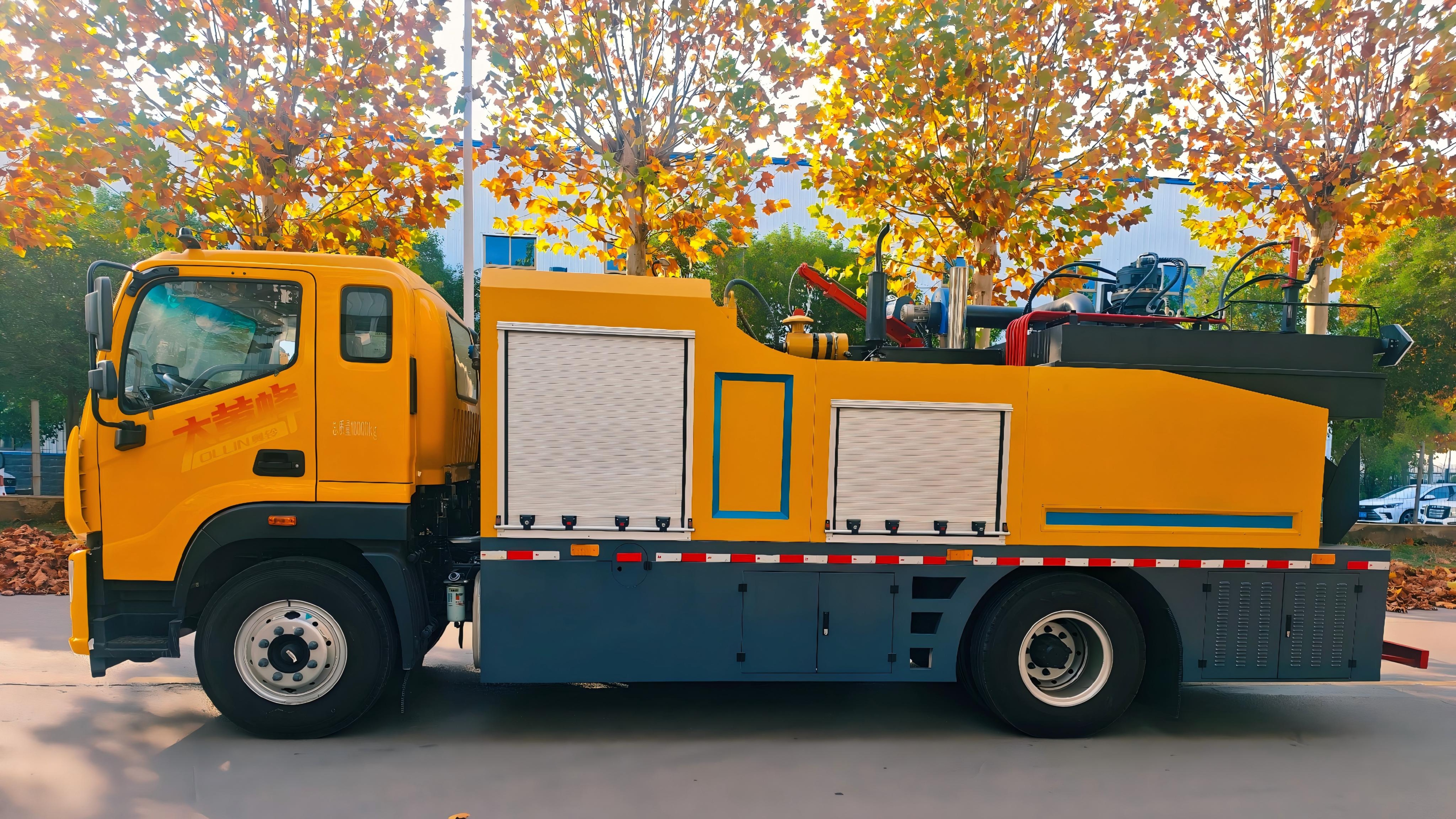 SYL5181TXB6 Single-Drum Asphalt Pavement Hot Recycling and Repair Machine 5